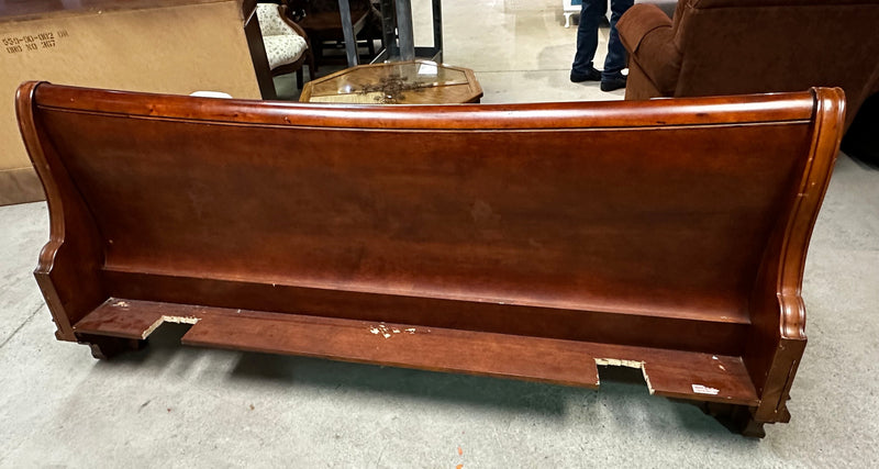 French Louis XV Style Upholstered King Size Bed