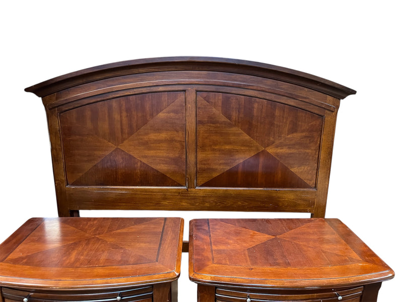 Dark Brown 4 Piece Bedroom Furniture Set