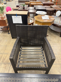 Black Rattan Outdoor Patio Set