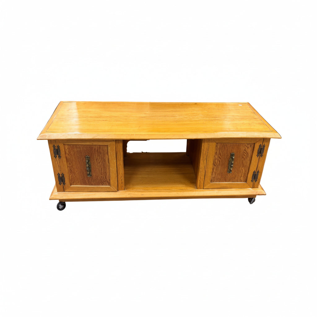 Light Oak TV Stand