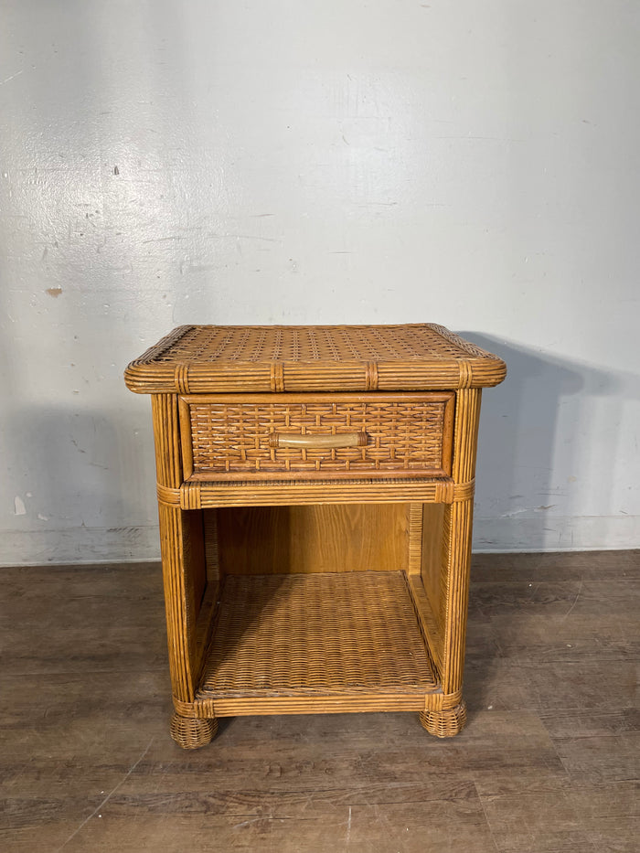 Rattan Wicker Side Table