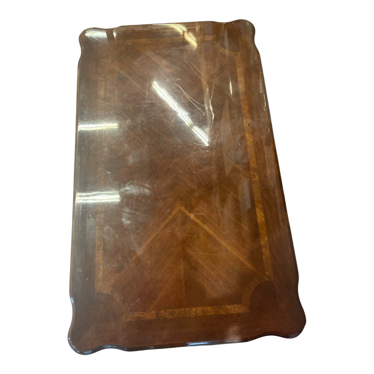 Creemont Classic Polished Mahogany Finish Coffee Table