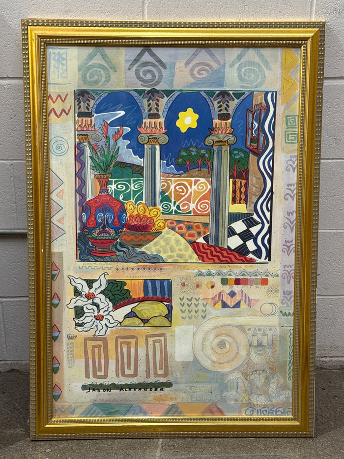 Framed Poster Print By Canadian Artist Jason Alexander