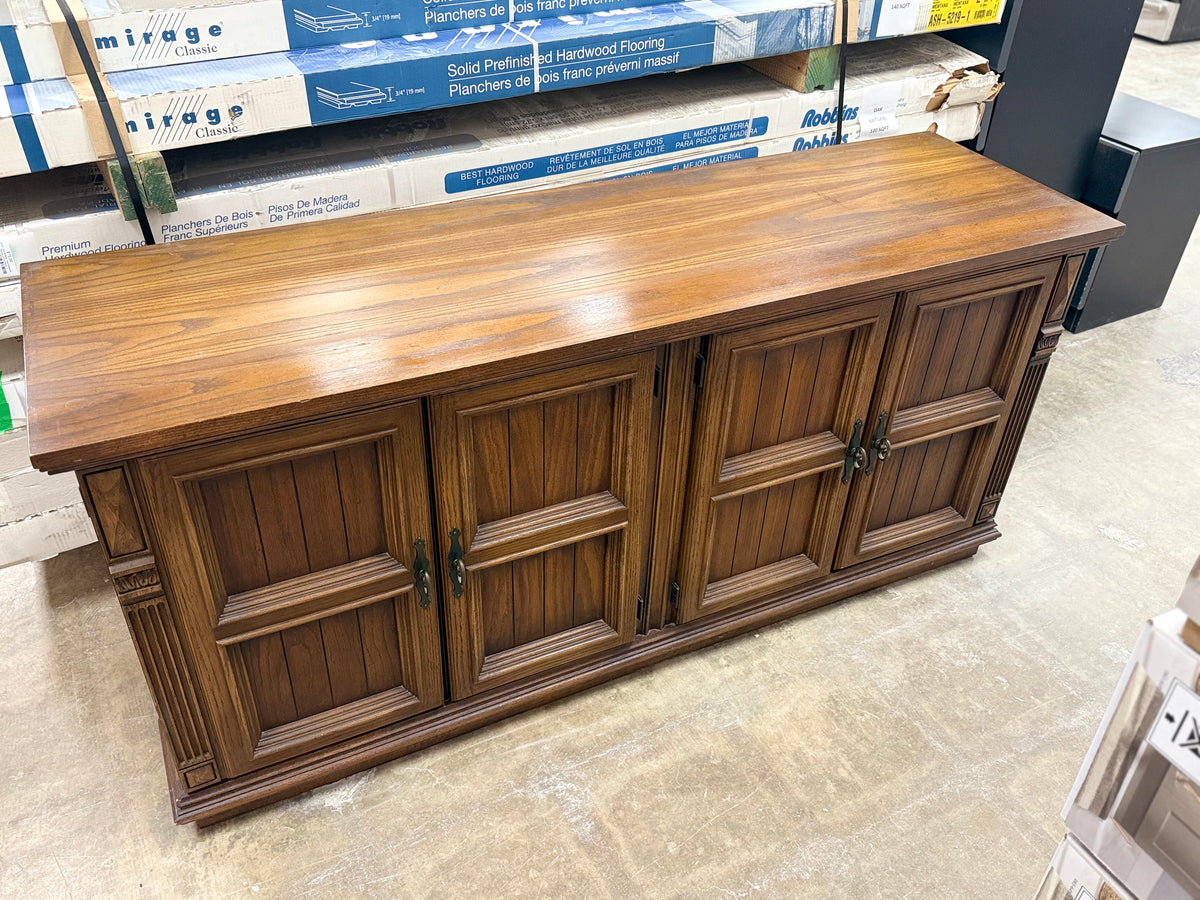 Dark Brown Wooden Buffet