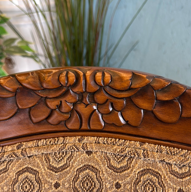 Bergere Accent Armchairs - A Pair