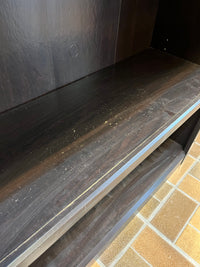 Tall Black Bookcase w/ 4 Shelves