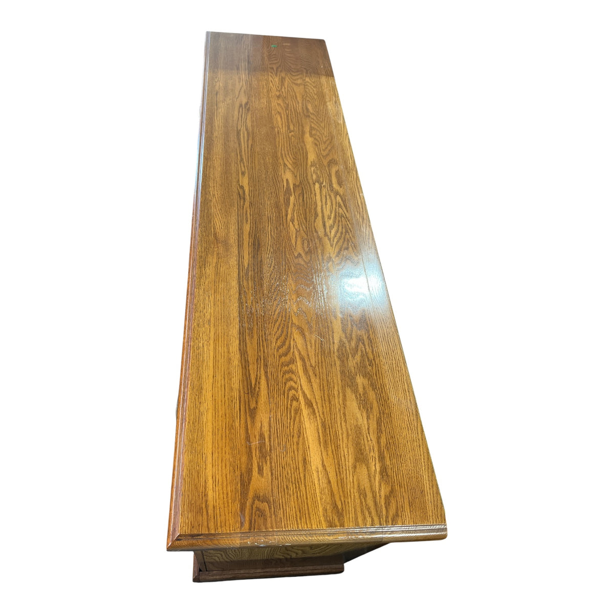Solid 8-Drawer Oak Dresser