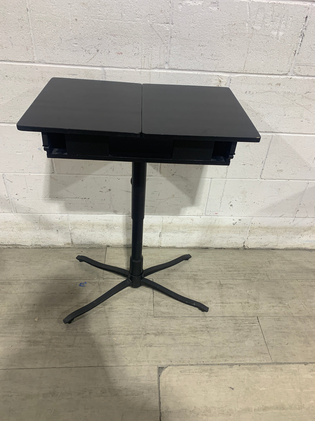 Black Folding Tray Table
