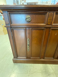 Henredon Dark Brown Wood Sideboard