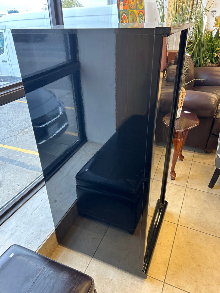 Black Glass Display Cabinet