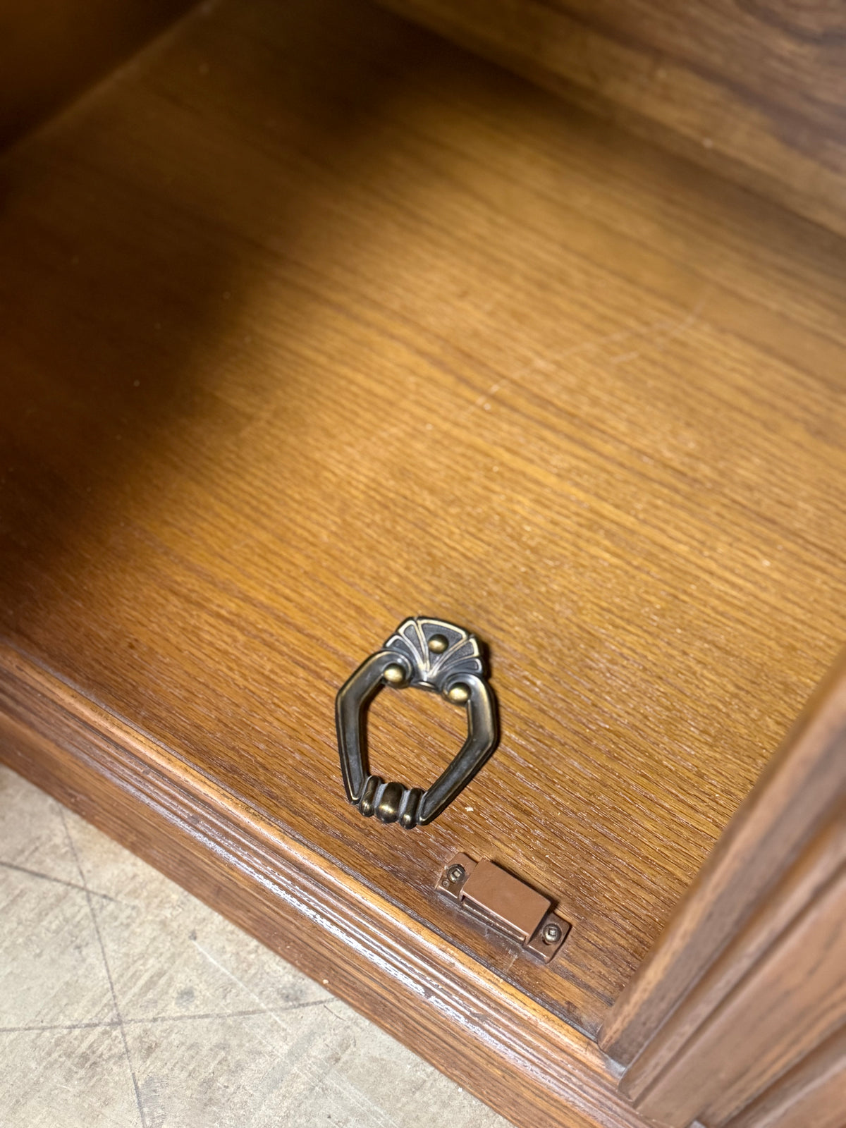 Dark Honey Brown Buffet