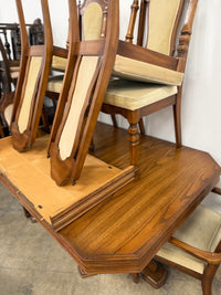Vintage Styled Light Beige Dining Set