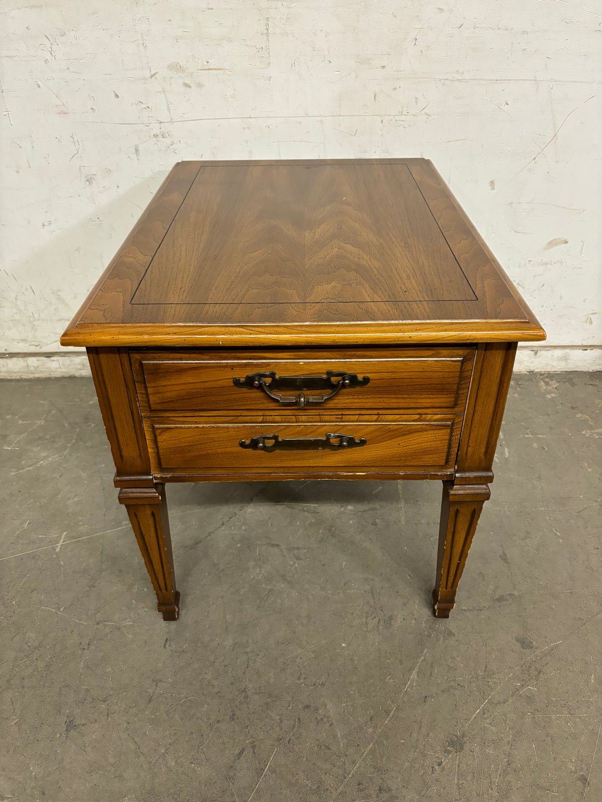 20”W Brown 1 Drawer Nightstand