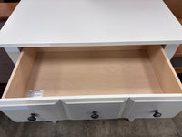 White 4-Drawer Chest