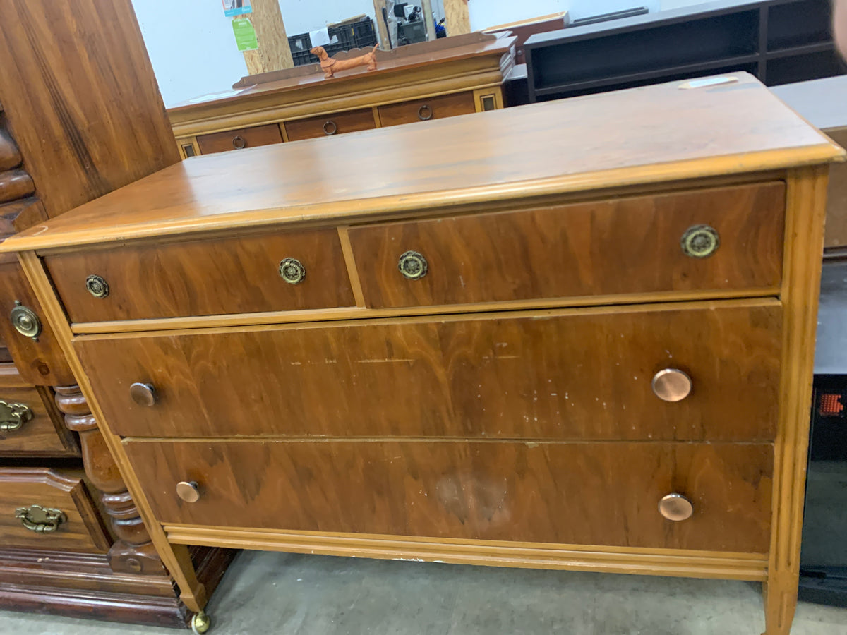 Rustic Sideboard With 4 Drawers