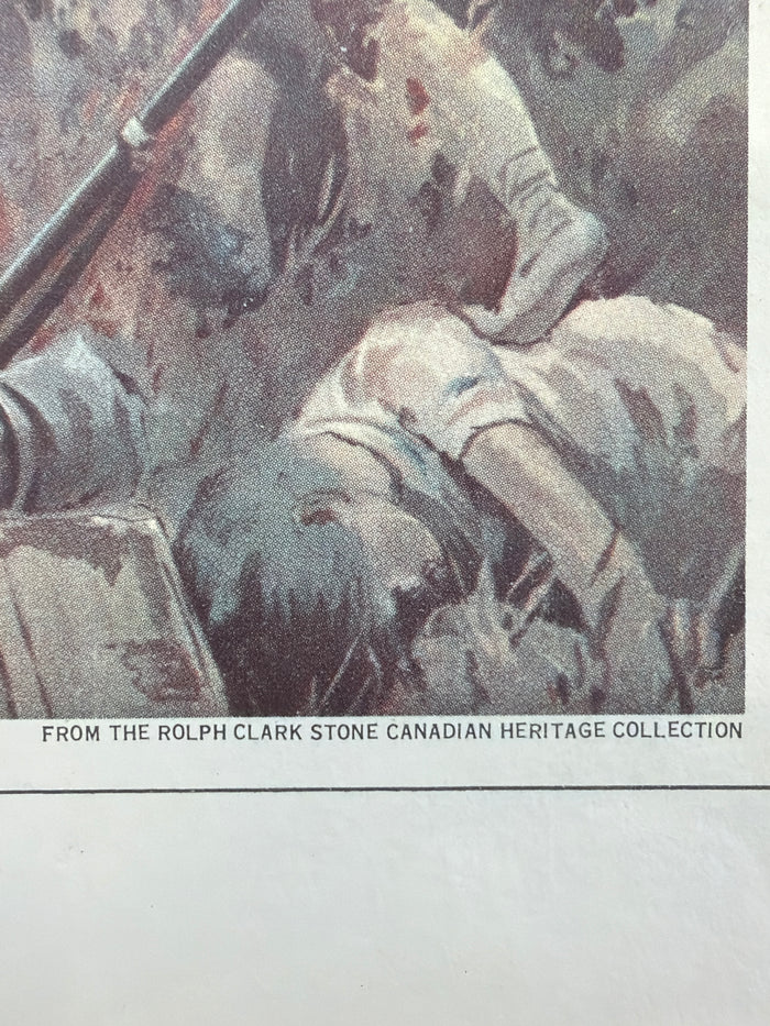 Battle of Queenston Heights Framed Print