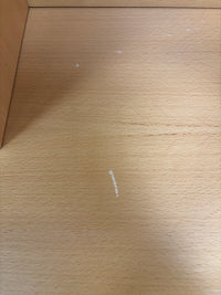 Light Maple-Coloured Dresser with Hutch