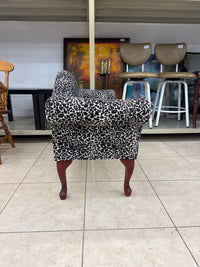 Leopard Print Bench