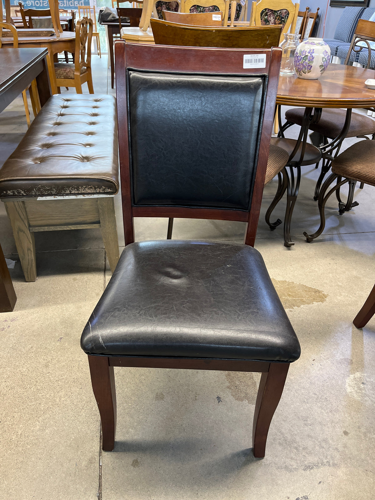 48" Diameter Dining Table and 4 Chairs