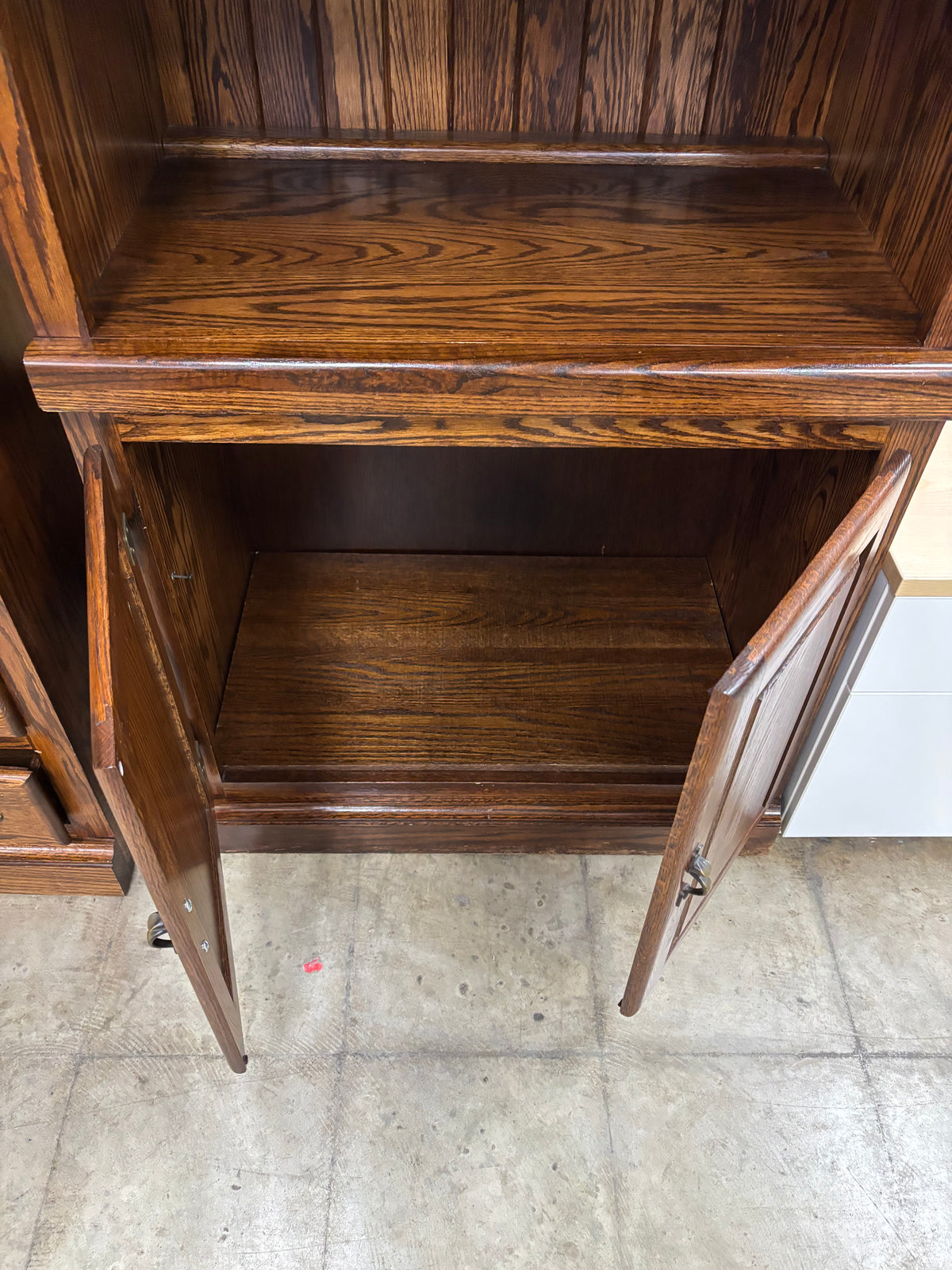 Rustic-Style Wooden Wall Unit