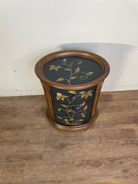 Oval 3-Drawer End Table
