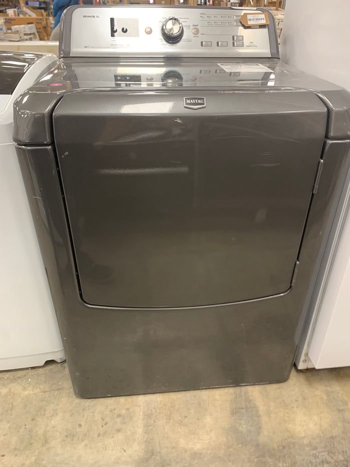 Maytag Bravos XL Grey Front-load Dryer
