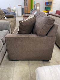 Brown Loveseat