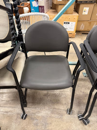 4-Legged Cricket Clay Vinyl Rolling Chair