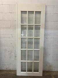 15-Panel French Door 30" W x 80"H