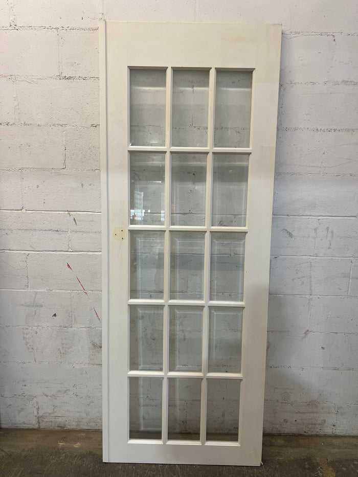 15-Panel French Door 30" W x 80"H