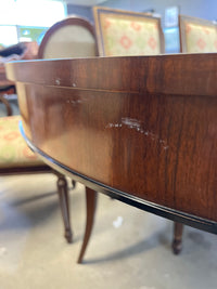 62"W Dining Set with Six Chairs