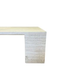 Modern Travertine Coffee Table