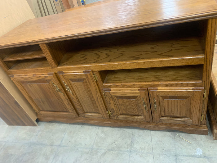 Wooden Sideboard With Ample Storage