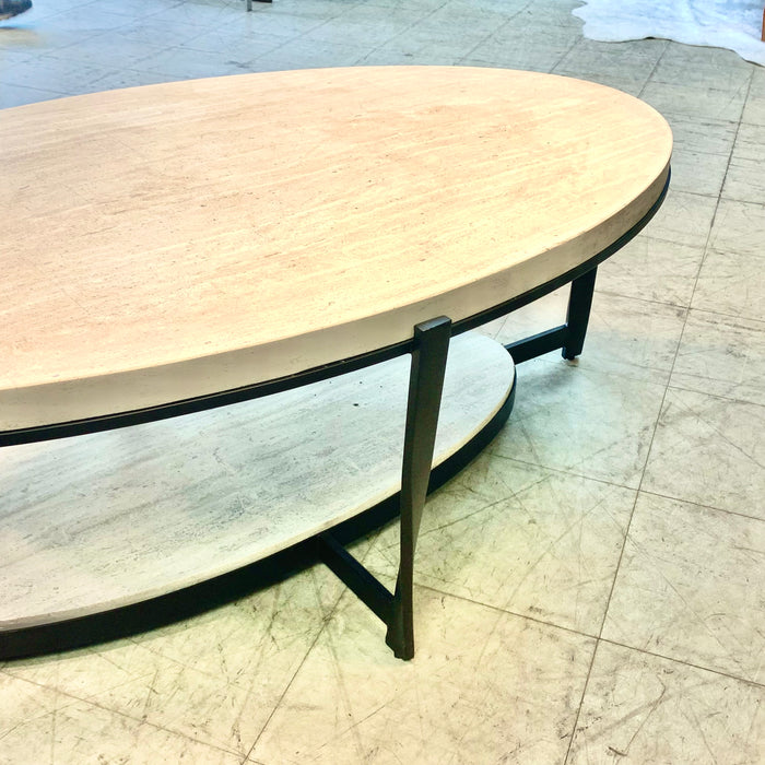 53-Inch Oval Berkshire Cocktail Table