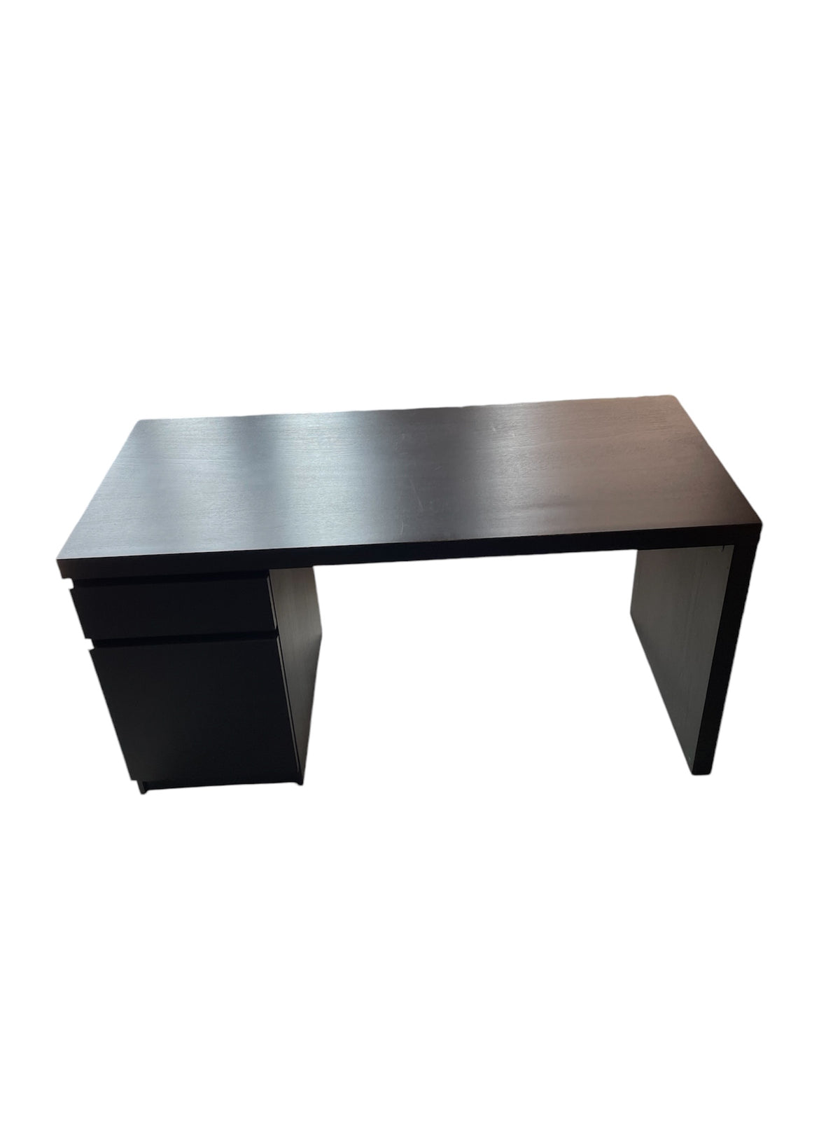 Black Ikea Malm Desk