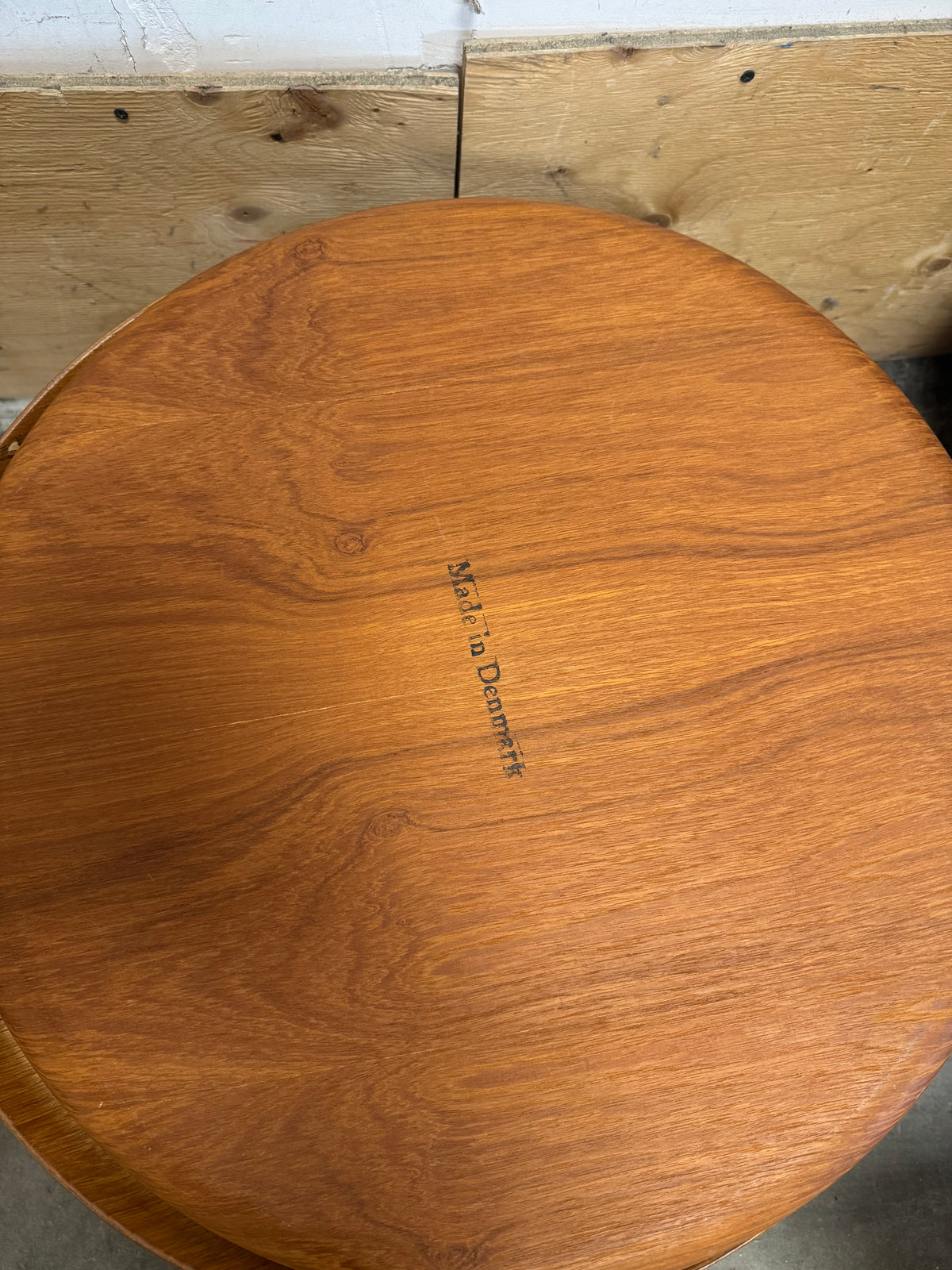 Hans Engholm and Svend Åge Willumsen Folding Tray Table Set