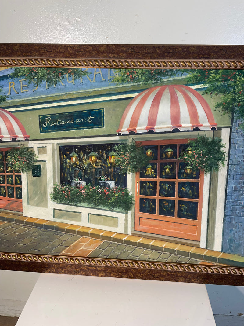 Restaurant Store Front Artwork