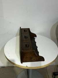 Rustic Wooden Key Caddy/Coat Hooks