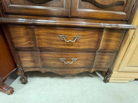 Sweet Wooden Hutch with 1 Inner Drawer and 2 Lower Drawers