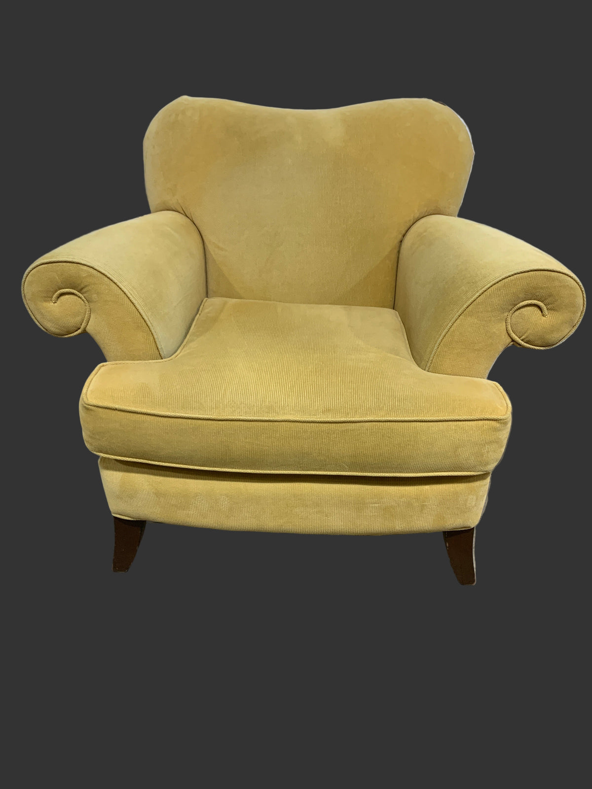 Verona Buttercup Yellow Armchair