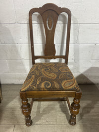 Tudor Dining Set-A table with six chairs