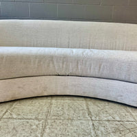 100-Inch Grace Curved Upholstered Sofa