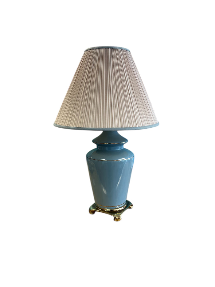 Blue Ceramic Table Lamp