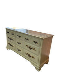 9 Drawer French Provincial Style White Dresser