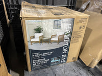 Hampton Bay Hathway 3-Piece Chat Set