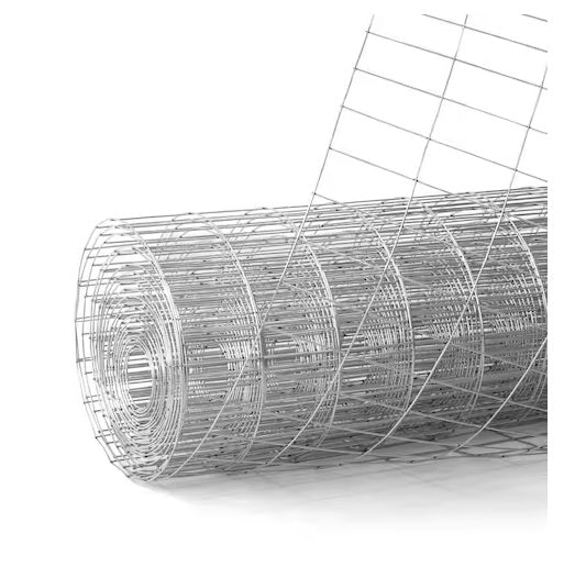 Fencer Wire 2 inch x 4 inch 2 ft. x 50 ft. 12.5-Gauge Galvanized Welded Fence