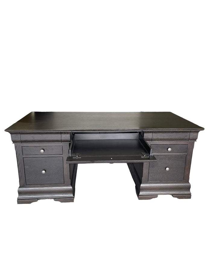 72"W Executive Desk with Office Chair by Woodcraft