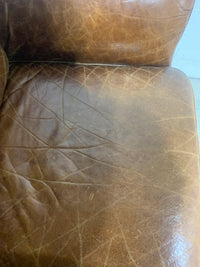 Brown Leather Armchair