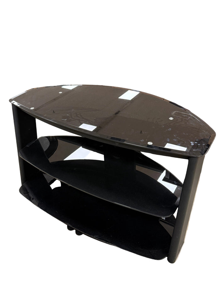 Sleek Black TV Stand