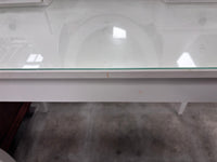 White Vanity with Mirror